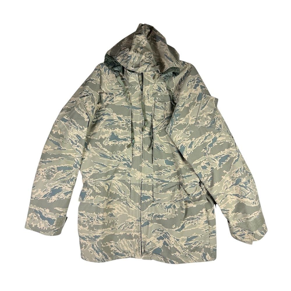USAF Propper APECS Parka Medium Regular ABU Digital Camo Military Jacket Gore